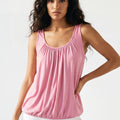 Plain Elasticated Hem Top — view 21