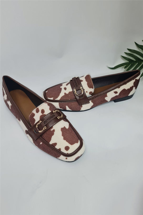 Tie Dye Buckle Detail Shoes