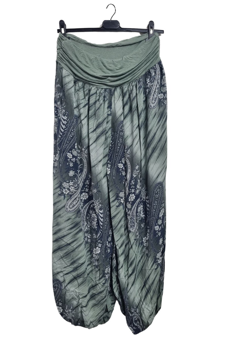 Paisley Print Baggy Style Harem Pant