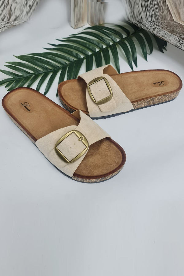 Slip On Buckle Flat Slider