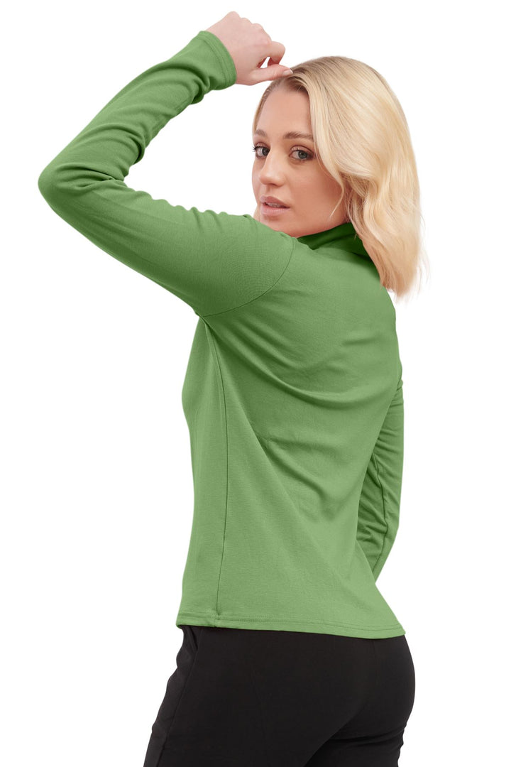 Special Price Plain Knitted Tunic Viscose Top