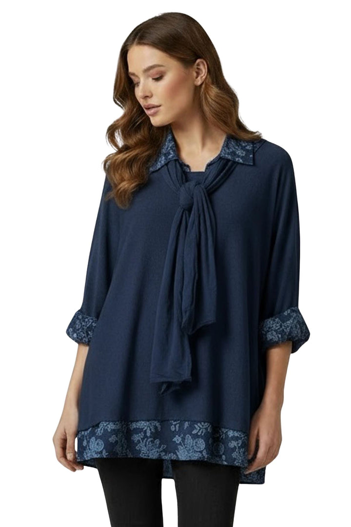 ladies floral scarf top for boutiques
