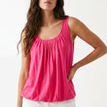 Plain Elasticated Hem Top — view 11