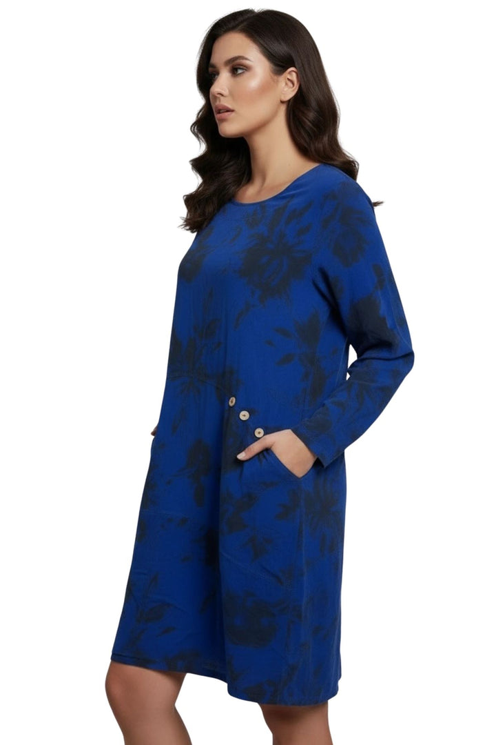 ladies floral cotton day dress wholesale
