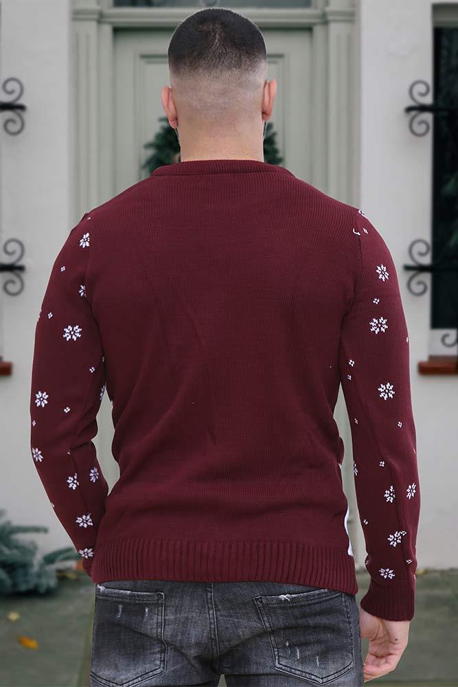 Im Sexy And Snow Patern XMAS Ribbed Jumper