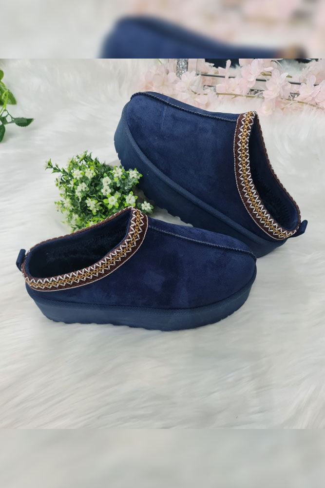 Winter Thick Sole Snow Padded Slippers