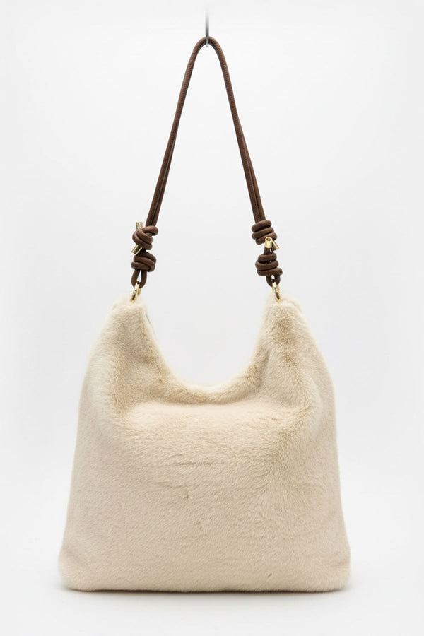 Faux Fur Soft Plush Shoulder Bag