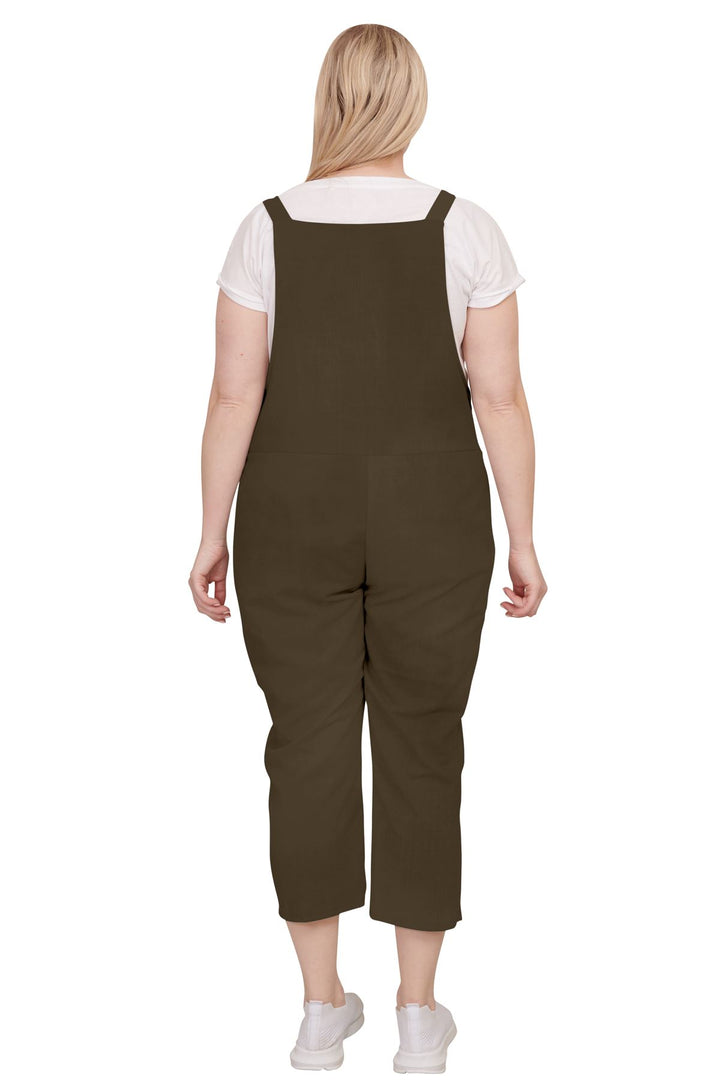 Special Price Italian Plain Tie Fastening Dungarees