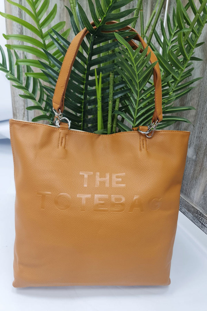 Tote Print Two Handle Shoulder Bag