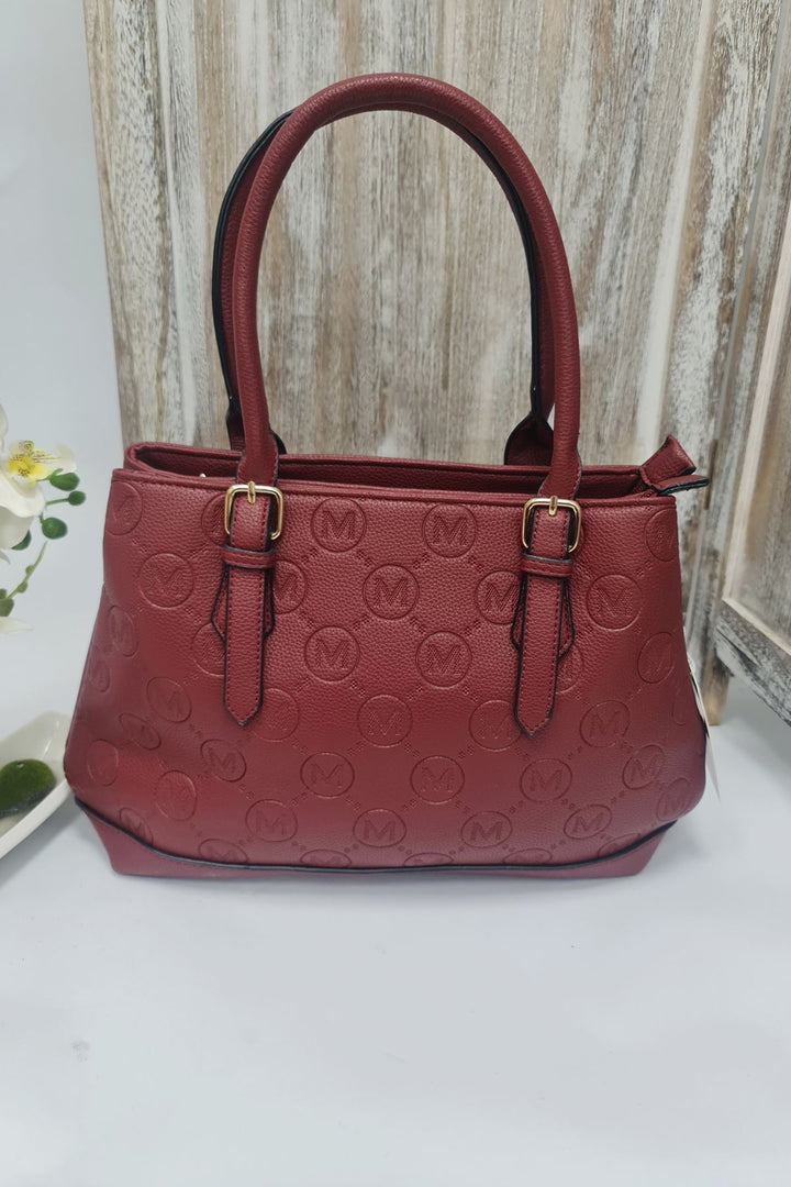 Adjustable Strap Two Handle Shoulder Bag
