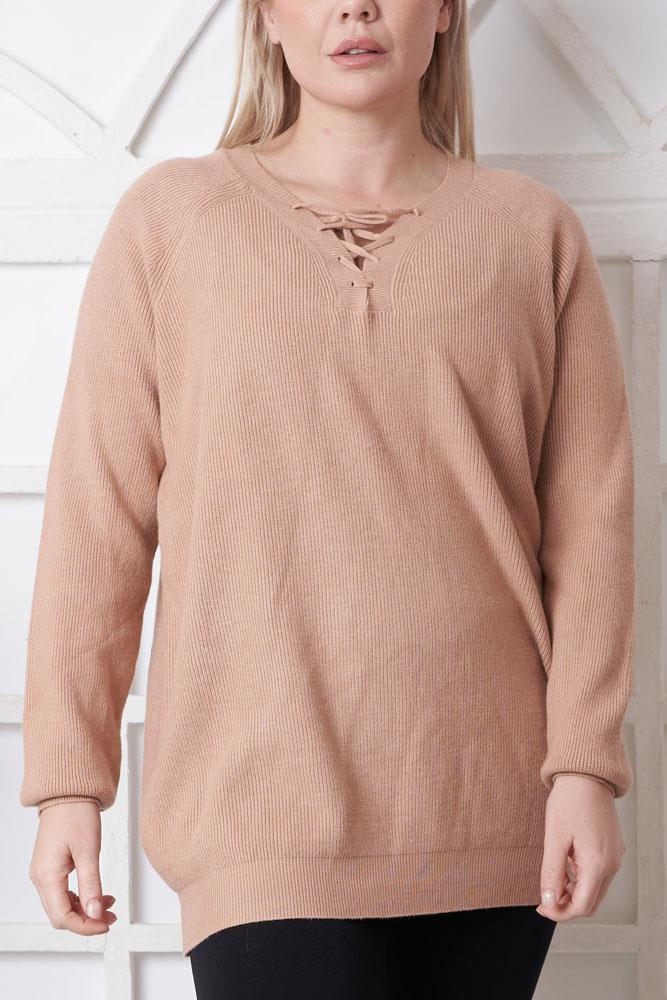 Plain Ribbed Viscose Top