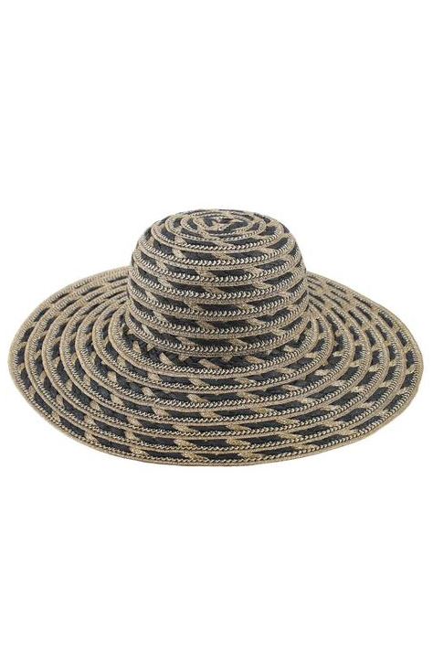 Spiral Straw Sun Hat