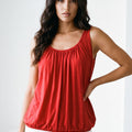 Plain Elasticated Hem Top — view 2