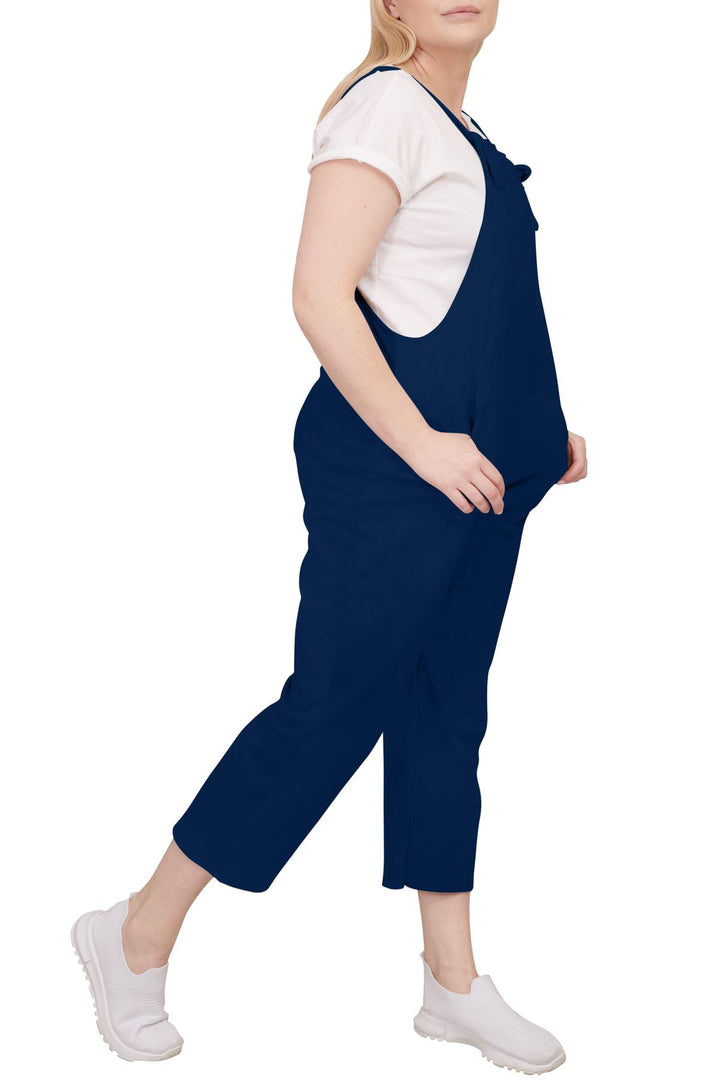 Special Price Italian Plain Tie Fastening Dungarees