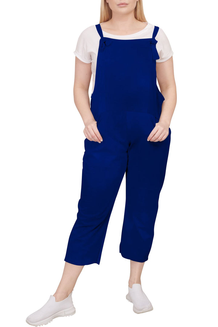Special Price Italian Plain Tie Fastening Dungarees