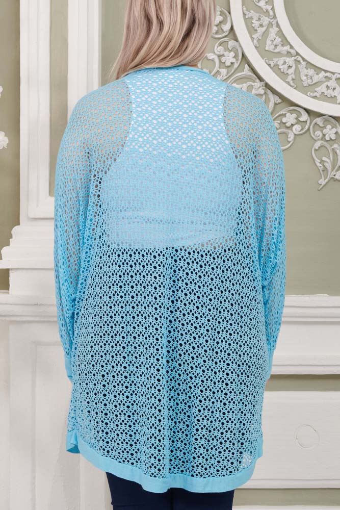 Crochet Pattern Mesh Cardigan