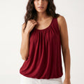 Plain Elasticated Hem Top — view 26