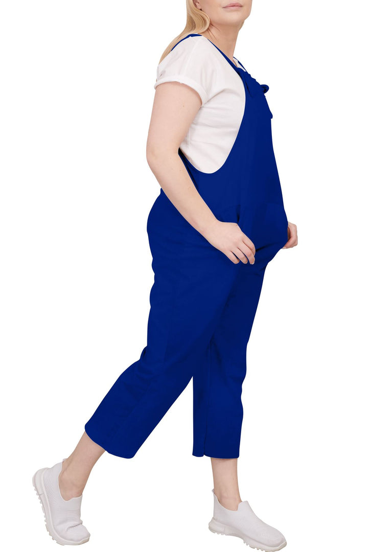 Special Price Italian Plain Tie Fastening Dungarees