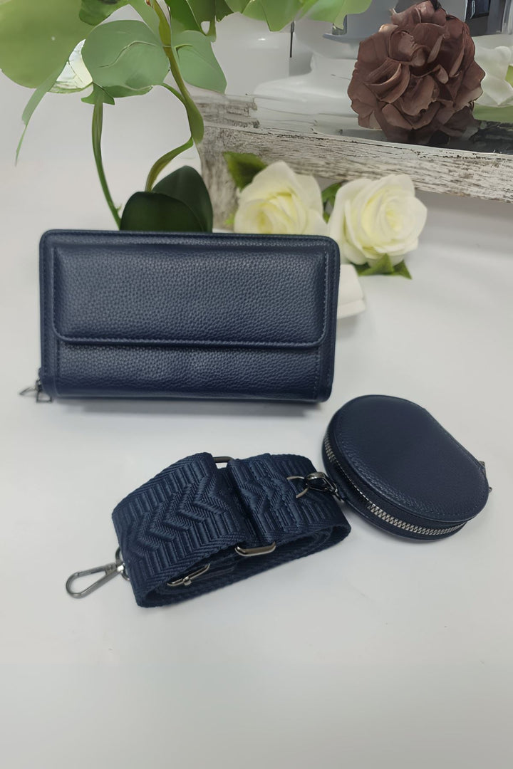 Adjustable Strap Coin Pouch Crossbody Bag