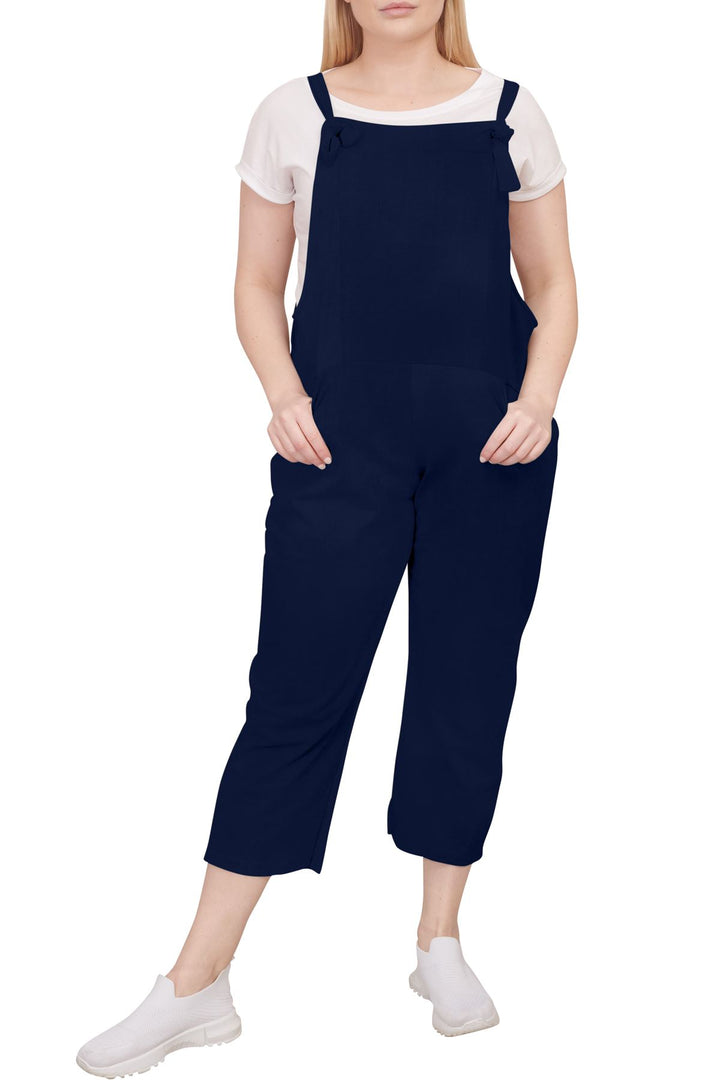Special Price Italian Plain Tie Fastening Dungarees