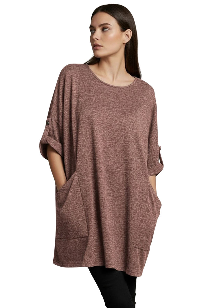 bulk buy heathered textured womens tops
