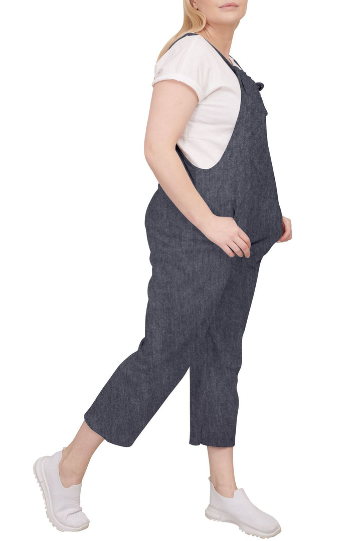 Special Price Italian Plain Tie Fastening Dungarees