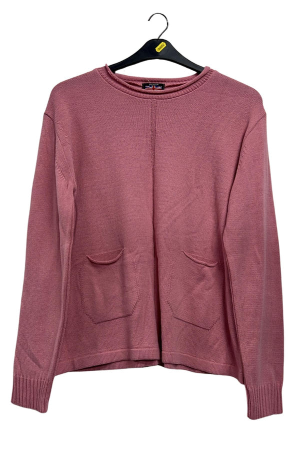 Plain Soft Feel Two Front Pockets Top