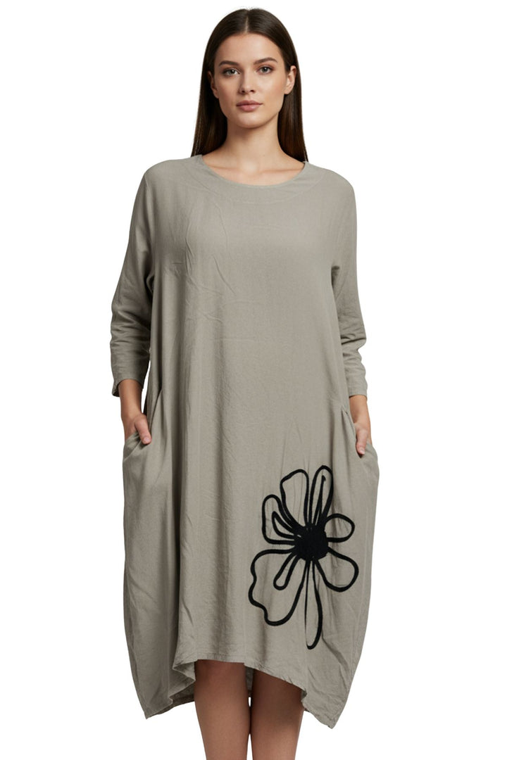 wholesale floral embroidered cotton dress uk
