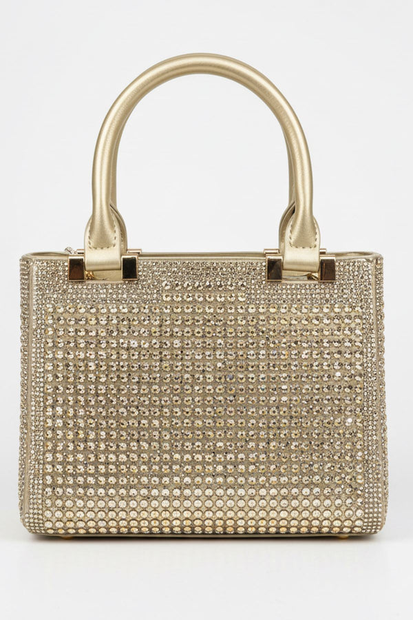 Crystal Embellished Rhinestone Hand Bag