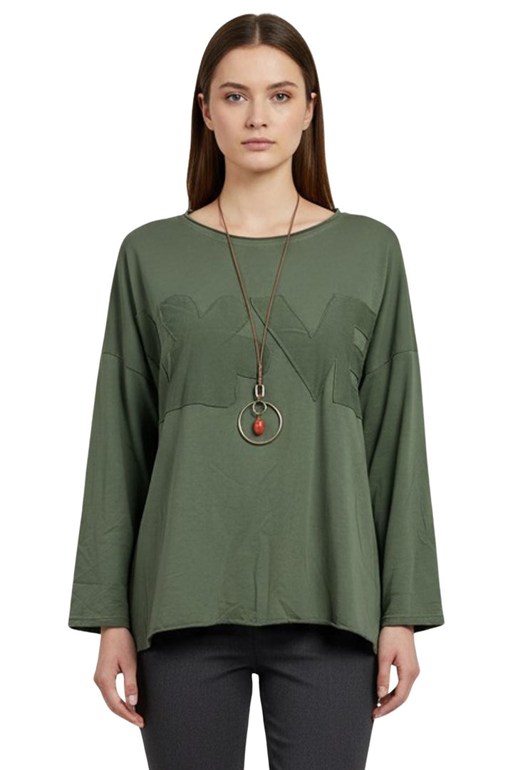 love applique tunic top for retailers
