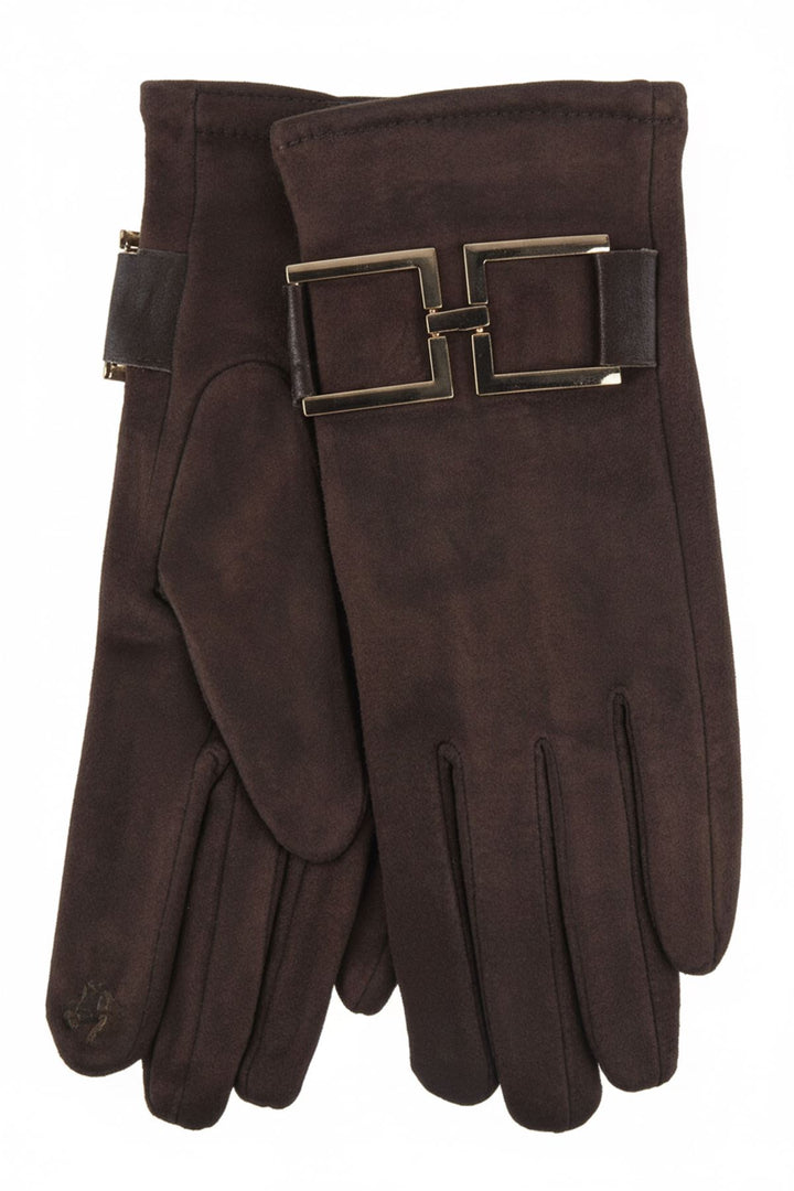 womens faux suede winter gloves