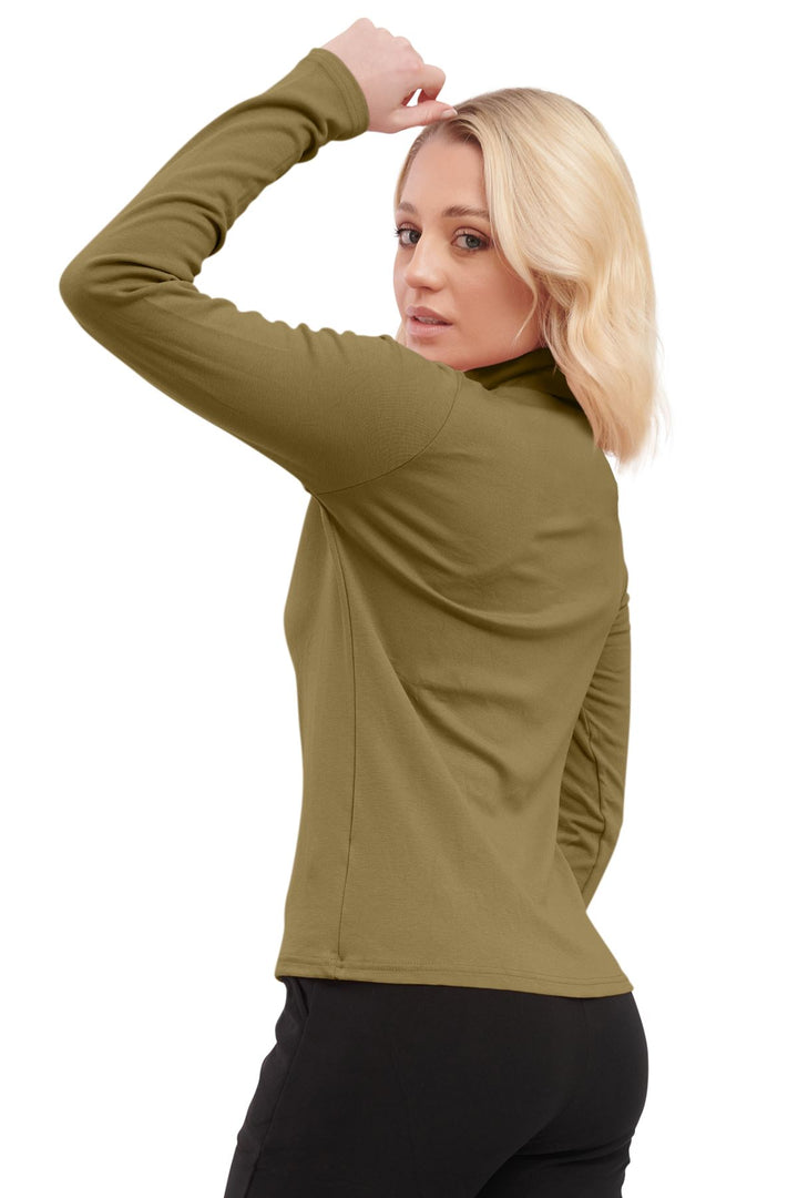 Special Price Plain Knitted Tunic Viscose Top