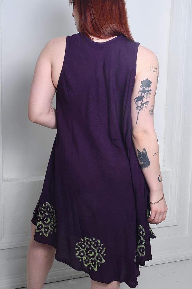 Flower Print Umbrela Dress