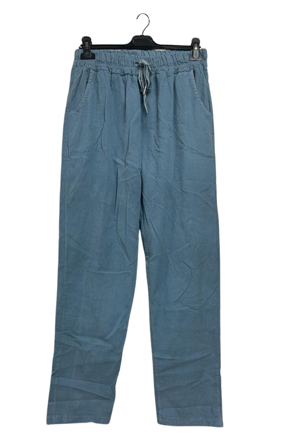Plain Front Two Pockets Cotton Jogging Bottom