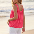 Plain Elasticated Hem Top — view 6
