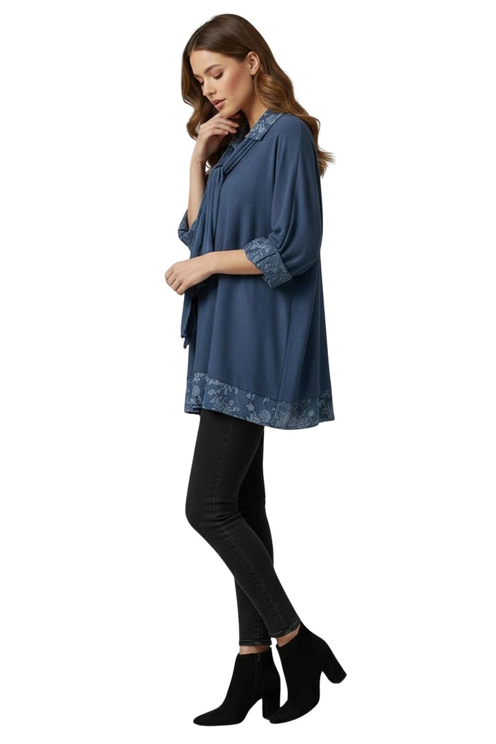 soft floral cotton tunic top bulk
