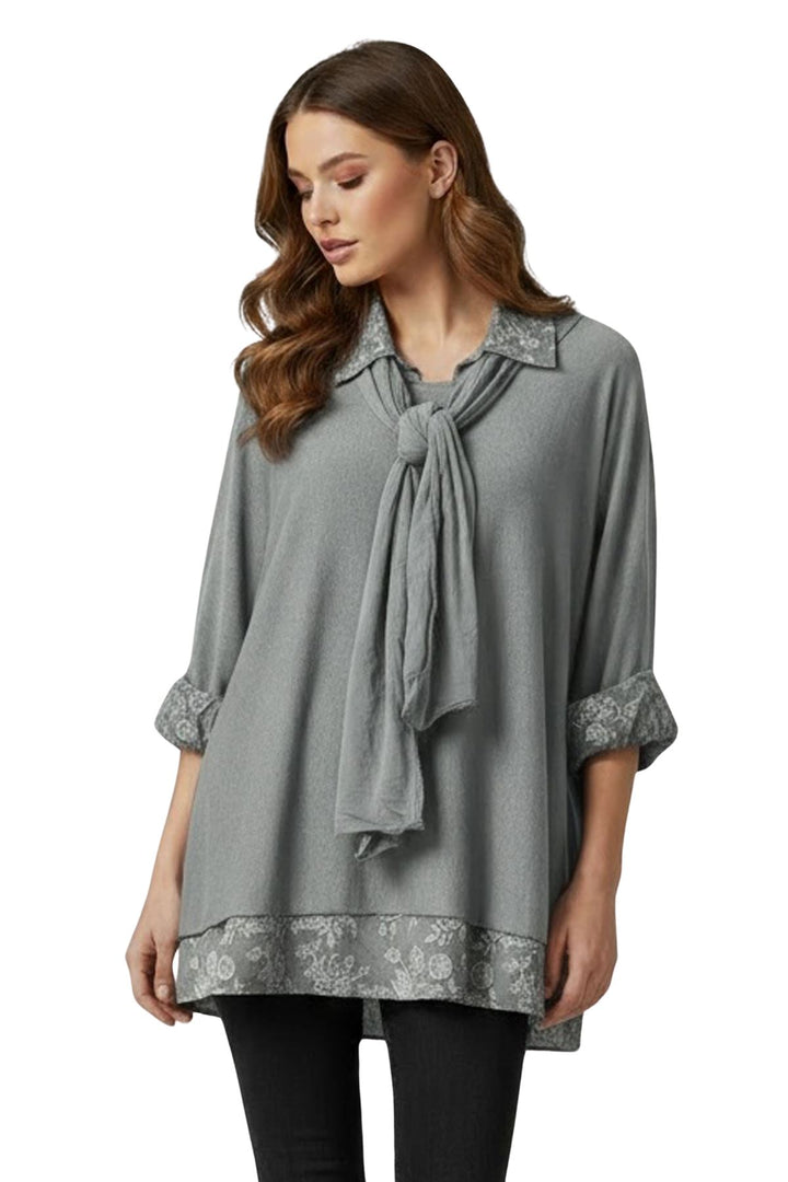 floral scarf cotton top for retailers
