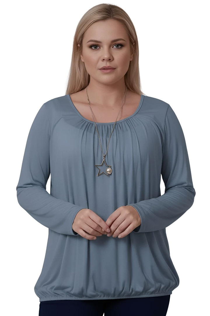 italian made plus size top
