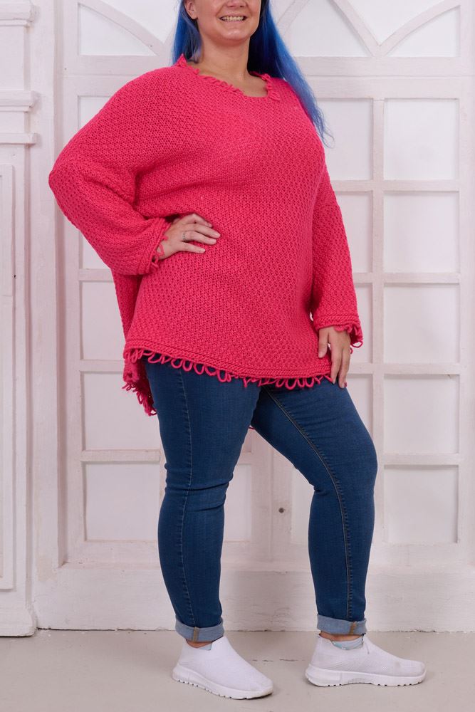 Crochet Pattern Acrylic Jumper