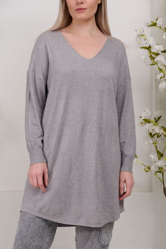 Plain knit Viscose Top