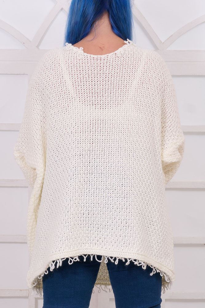 Crochet Pattern Acrylic Jumper