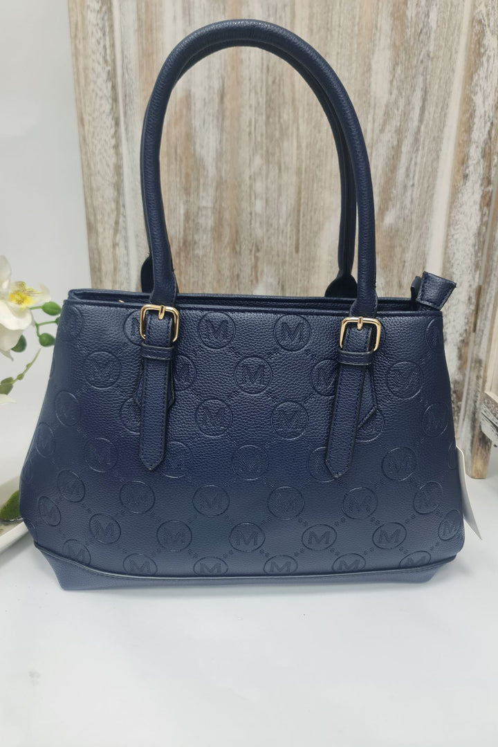 Adjustable Strap Two Handle Shoulder Bag