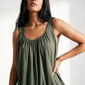 Plain Elasticated Hem Top — view 19