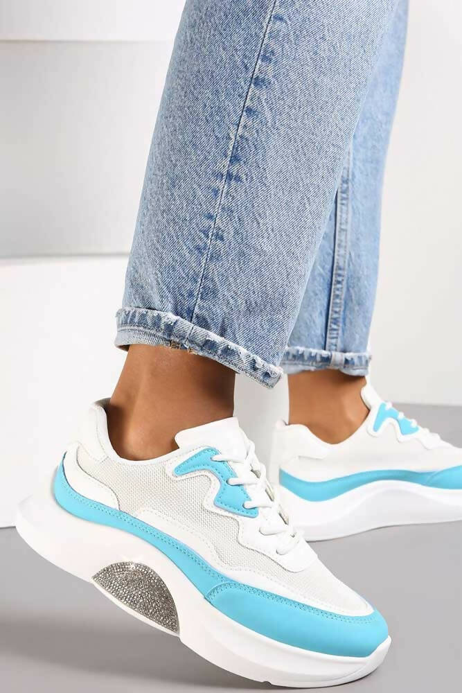 Chunky Diamante Sole Detail Trainers
