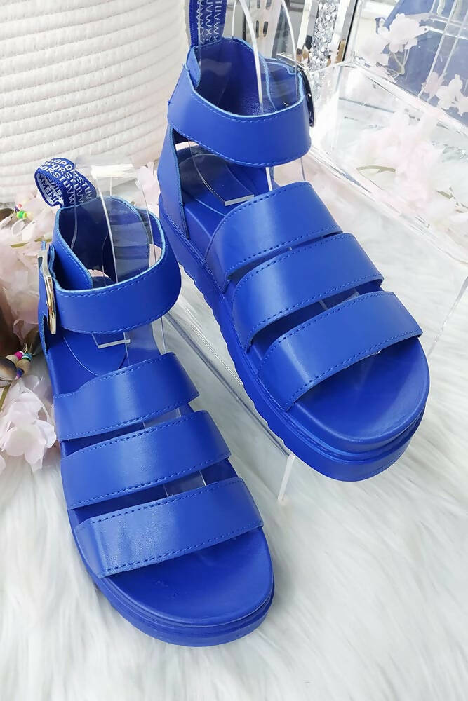 Gladiator Sole Buckle Sandals