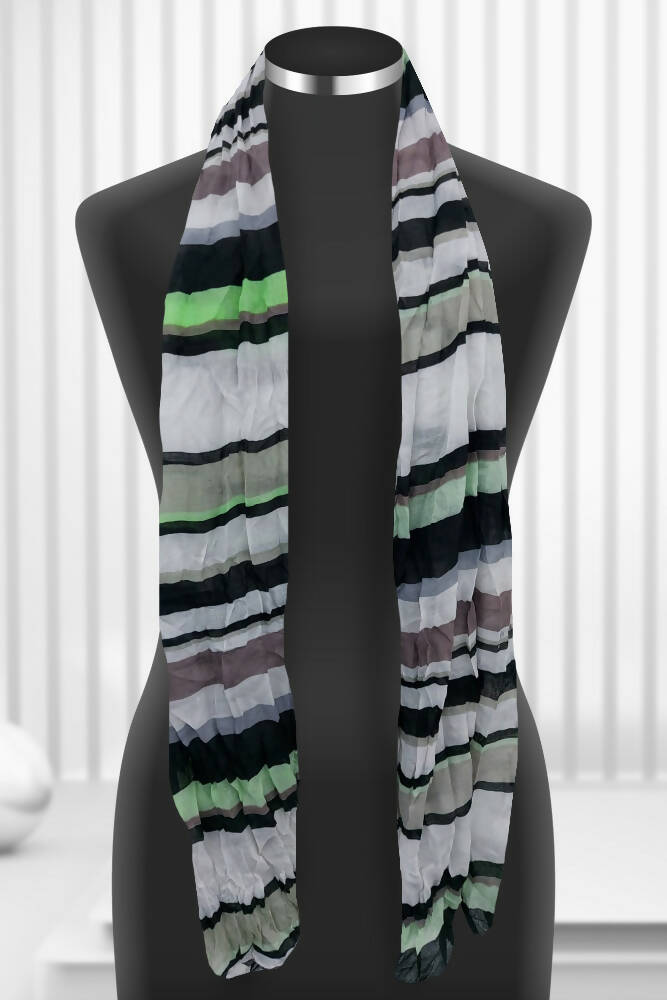 Stripes Print Scarf