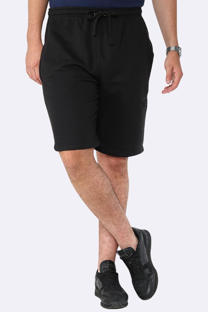 Men Drawcord Side Zipper Plain Shorts [Pack of 8]