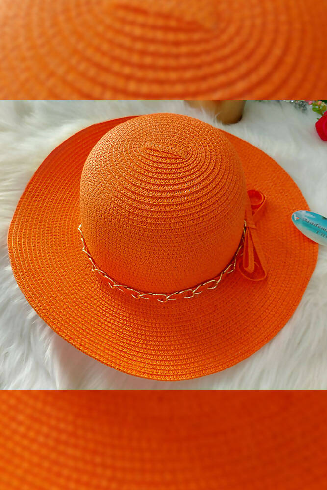 Jute Chain Detailed Hats