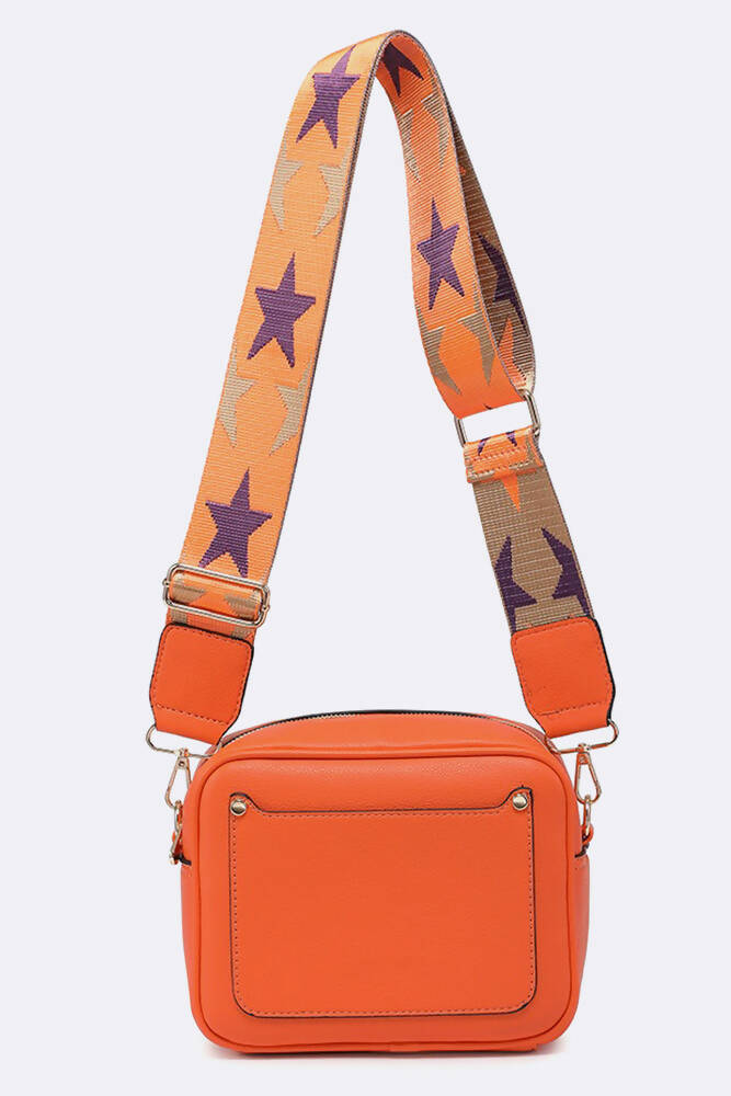 Ladies Star Strap Crossbody bag
