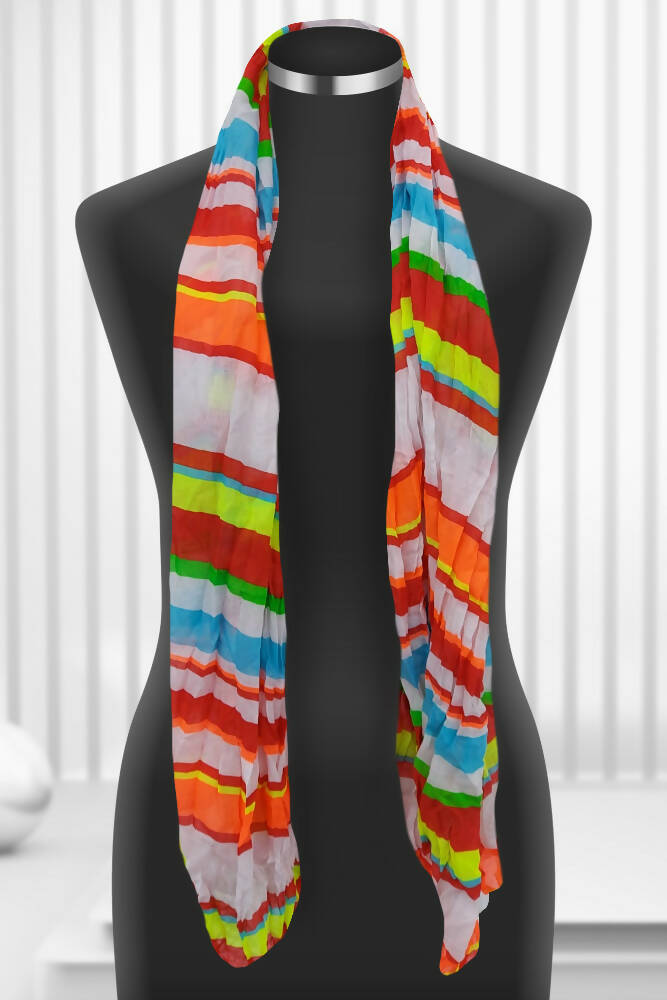 Stripes Print Scarf